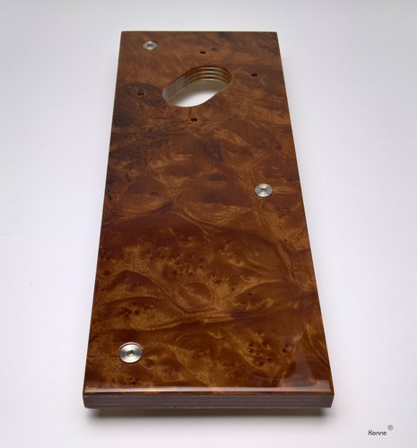 Tonearm board infinity black - /,