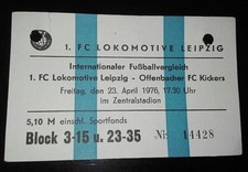 Ticket 23.4.76 1.FC Lok