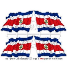 COSTA RICA State Waving Flag