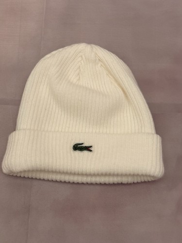 Lacoste mutze weiß mütze - mutze,