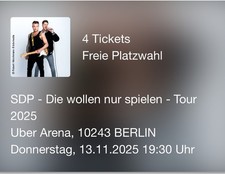 4 SDP Konzert Karten Berlin