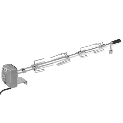 Grillspieß mit motor stahl - mit,