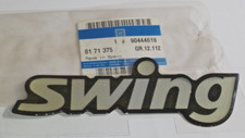 OEM Vauxhall Opel GM 90444618 Typenschild Swing Logo, Emblem Badge