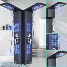 Duschpaneel Edelstahl