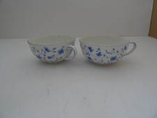 Arzberg Blaue Blüte 2  Teetassen ohne Untertasse  D 10 H 4,8