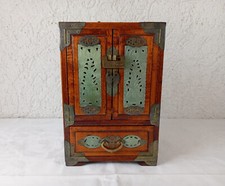 上海  / Schmuckschatulle  Schmucketui  Kabinettschrank - Jade - Art deco um 1930
