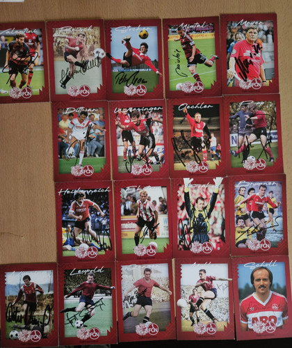 Nürnberg handsignierte - 1.fc,