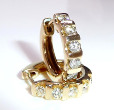 Ohrringe Creolen 585 Gold