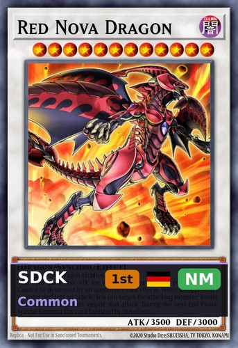 Roter nova drache sdck 046 - nova-drache, sdck-046