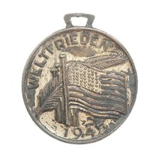 Medaille 1945 Weltfrieden Frankreich Ameriaka Russland England China