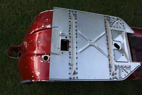 Vespa beinschild rahmen n - beinschild, v