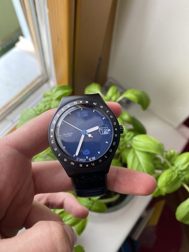 Swatch irony aluminium dark - swatch, „dark