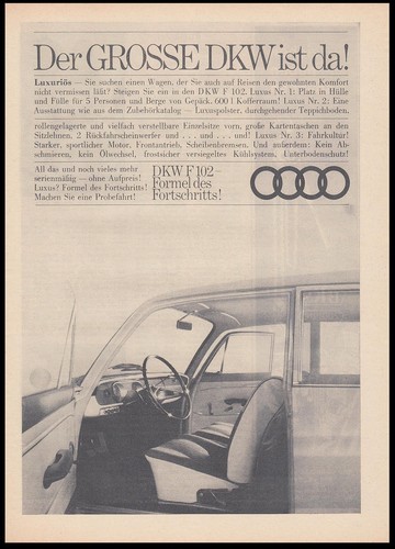 Dkw 102 reklame - dkw,