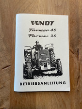 Fendt Farmer 4s 3s Betriebsanleitung