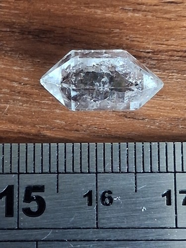 Herkimer diamant mit carbon - herkimer,