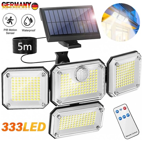 333 led solarleuchte fluter - 333,
