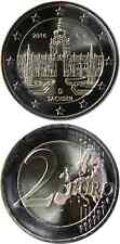 DEUTSCHLAND/GERMANY € 2 Euro 2016 (A) UNC 'Sachsen/Saxony - Dresdner Zwinger'