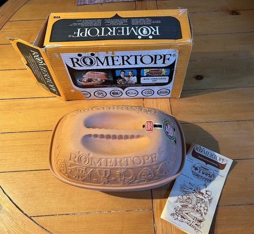 Vtg romertopf bay keramik - romertopf,
