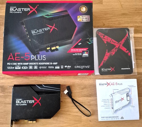 Creative sound blasterx - sound, ae-5