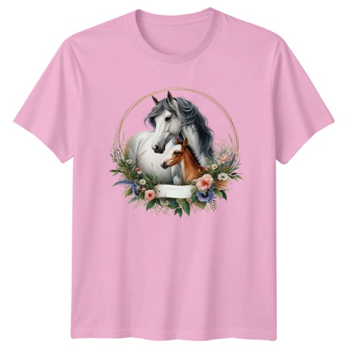 Stute und fohlen shirt - und, pferd