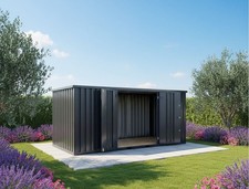 6m Geräteschuppen Gartenhaus