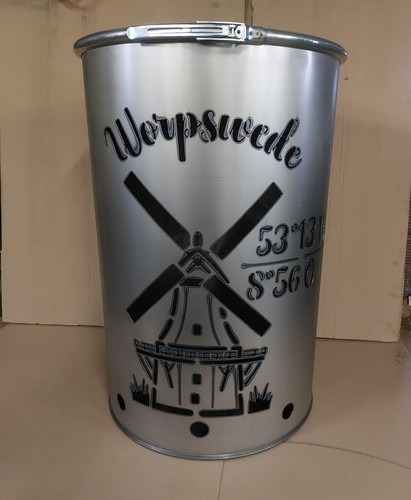 Feuertonne mit worpswede - mit,