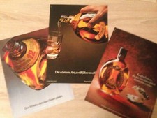 3 x ORIGINAL REKLAME WERBUNG 1976-89  THE DIMPLE 12  OLD SCOTCH WHISKY 