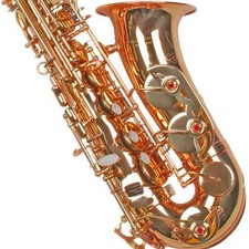 Karl Glaser Alt Saxophon mit Koffer, Mundstück + Blättchen, Farbe freie Auswahl