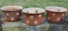 3 x Blumentopf mit Löchern