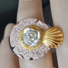 Shell attachment in 925 silver