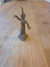 Alte Südostasiatische Tempeltänzerin Bronze