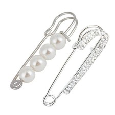 2 stücke Frauen Strass Perle