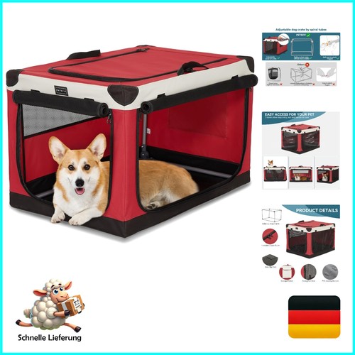 Faltbare hundebox für große - hundebox,