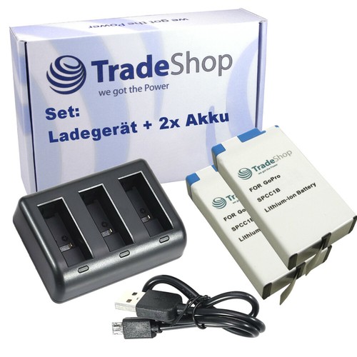 Fach ladegerät 2x 1650mah - 3-fach,