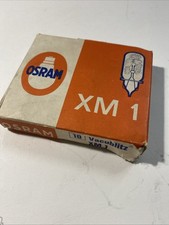 Osram XM 1 Vacublitz, 10 Blitzbirnen, Neu, OVP
