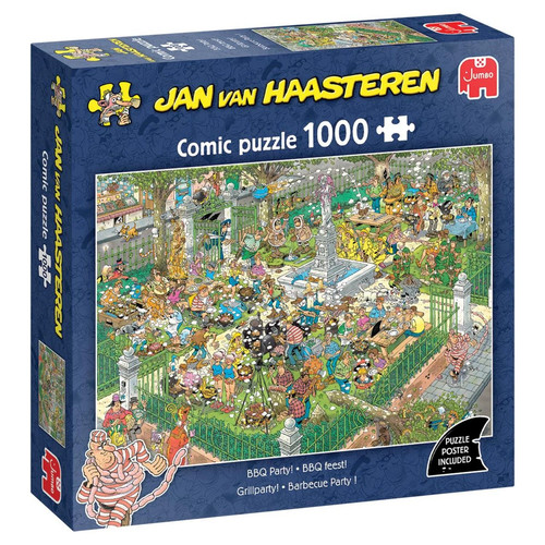 Jan van haasteren grillparty - jan, -grillparty