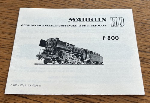 Für märklin 800 - für,