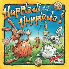 Hoppladi Hopplada, Karten- und Würfelspiel