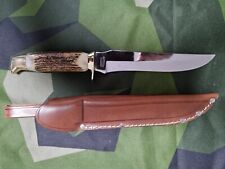 Widder  Solingen Bowie-Messer, Jagdmesser Hirschhorn