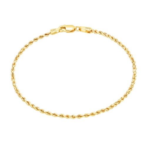 Echt 14k gelbgold - gelbgold, 1.5mm