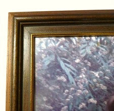 großer alter Bilderrahmen, fast quadratisch (48x46x3), Holz, zum Hängen+ Stellen