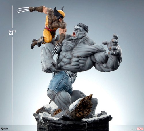Sideshow grey hulk - hulk, vs