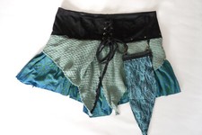 Rock, Mini Festival Cacheur Hippie Goa Baumwolle grün M neu