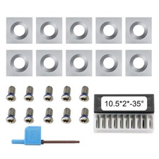 10x wendeschneidplatten - hm,