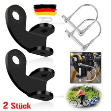 2Stk Fahrrad Anhänger