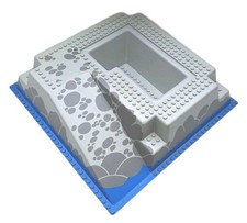 Lego grundplatte piraten - lego, 3d-grundplatte