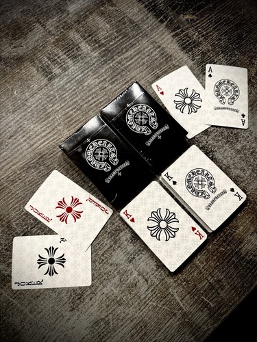 Chrome hearts spielkarten - chrome,