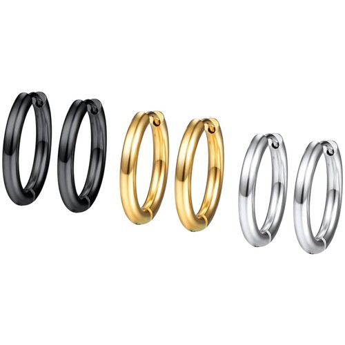 Unisex ohrringe set - set, edelstahl