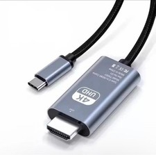 USB-C zu HDMI Kabel 4K UHD Typ C auf HDMI für Samsung Huawei Sony Xiaomi TV