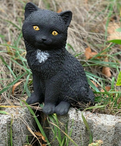 Frostfeste steinfigur katze - frostfeste,